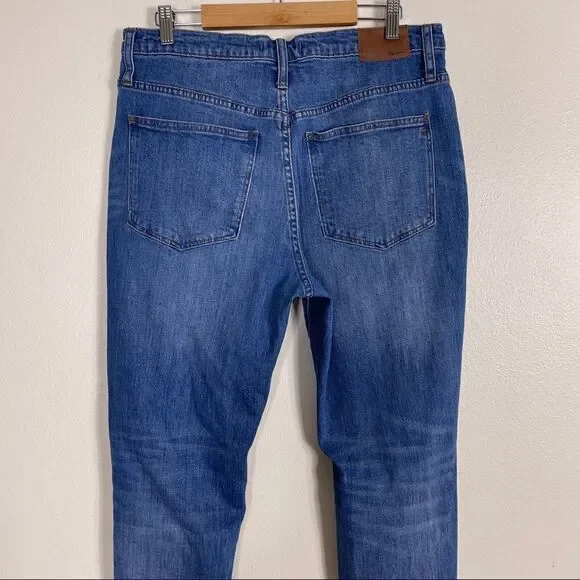 Madewell The High Rise Distressed Slim Boy Jeans - Picture 5 of 10